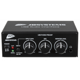 Préampli phono RIAA - JB Systems - USB AUDIO INTERFACE