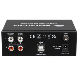 	Préampli phono RIAA - JB Systems - USB AUDIO INTERFACE