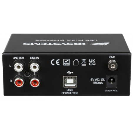 Préampli phono RIAA - JB Systems - USB AUDIO INTERFACE