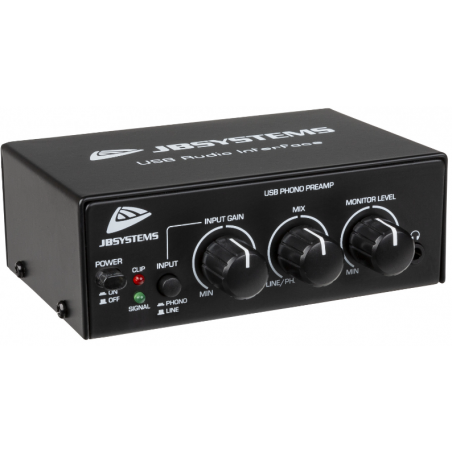 Préampli phono RIAA - JB Systems - USB AUDIO INTERFACE