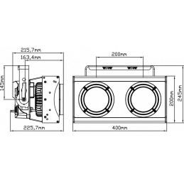 	Projecteurs Blinder - JB Systems - BT-BLINDER2 IP