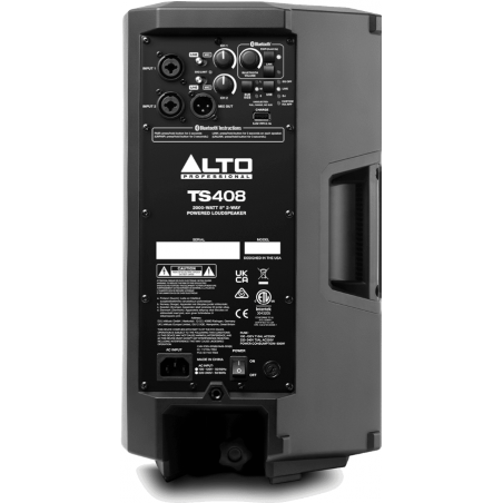 Enceintes amplifiées bluetooth - Alto Professionnal - TS408