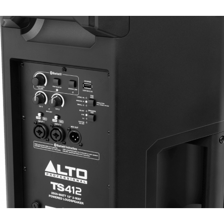 Enceintes amplifiées bluetooth - Alto Professionnal - TS412