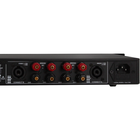 Ampli Sono multicanaux - Definitive Audio - QUAD 1U 150D