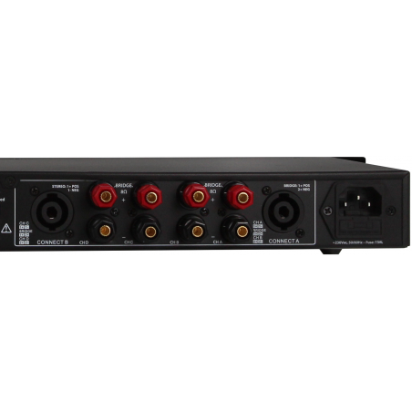 Ampli Sono multicanaux - Definitive Audio - QUAD 1U 200D