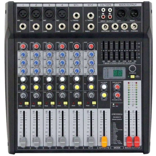 Consoles analogiques - Definitive Audio - DA MX8 FX2