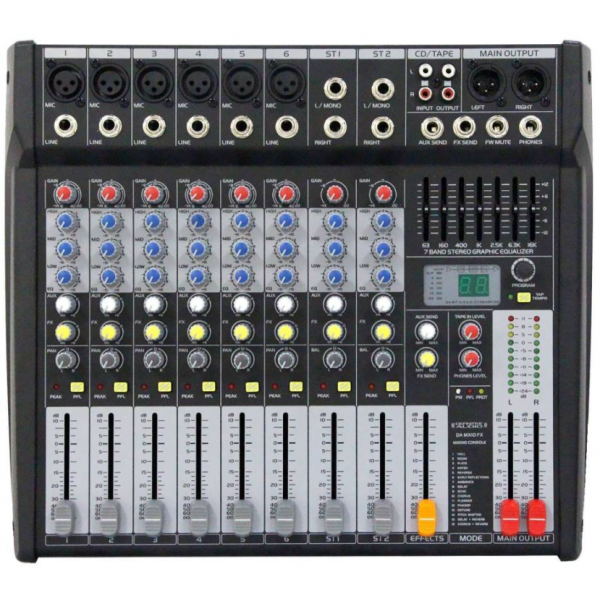 Consoles analogiques - Definitive Audio - DA MX10 FX2