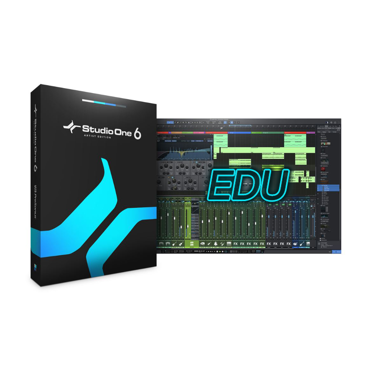 Logiciels séquenceurs - Presonus - Studio One 6 Artist EDU