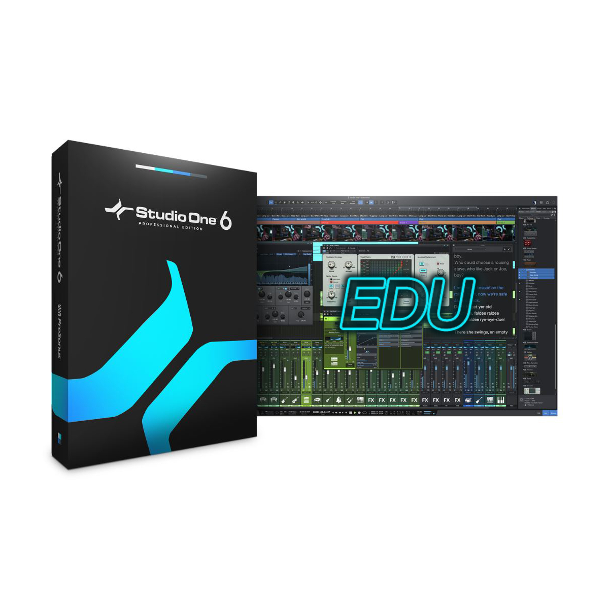 Logiciels séquenceurs - Presonus - Studio One 6 Professional EDU