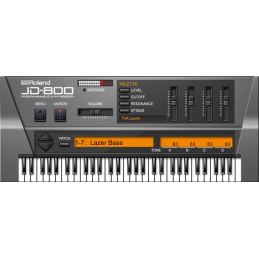 	Logiciels instruments virtuels - Roland Cloud - JD-800