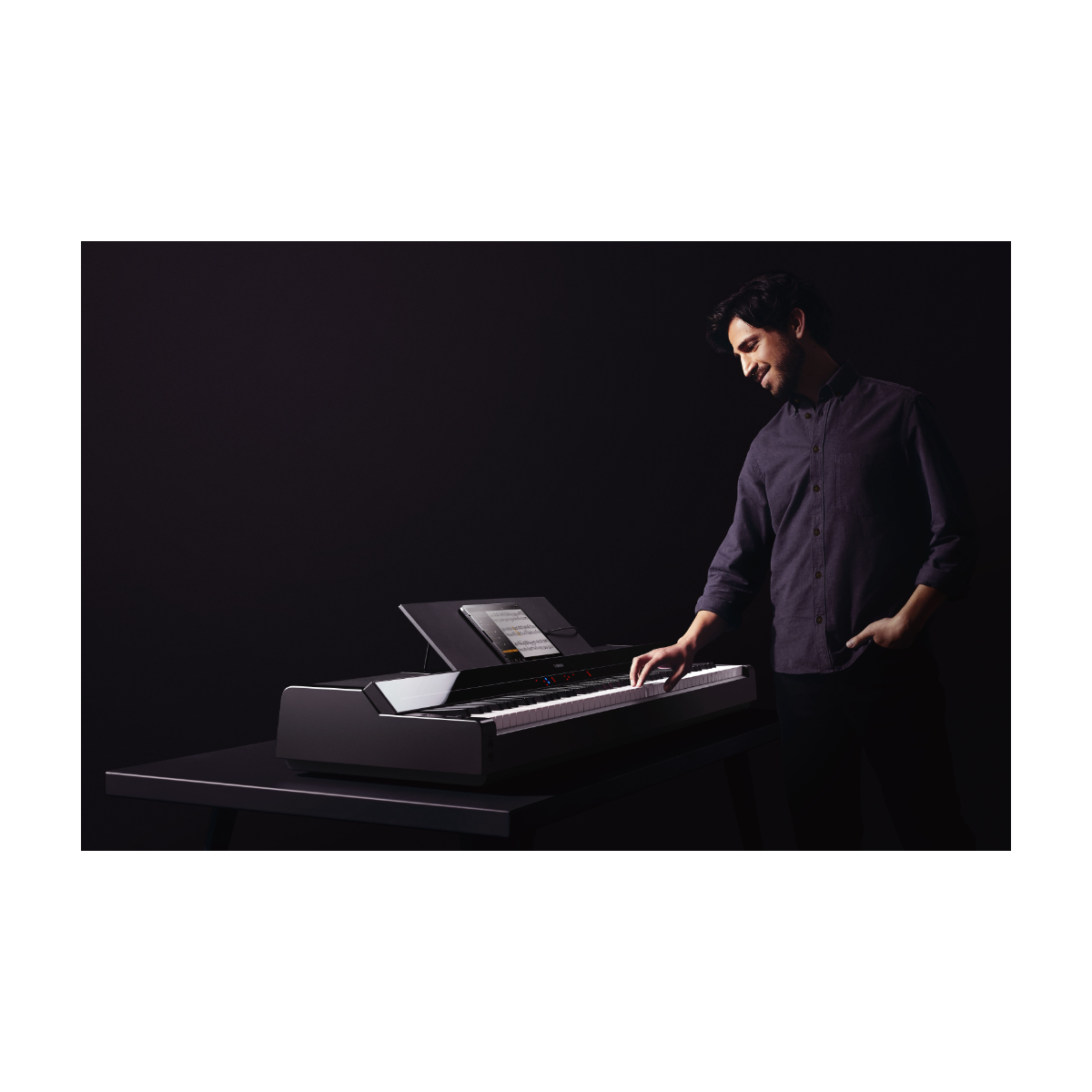 Piano Numérique Bonnlo 88 Touches Pondérées – Avec Bluetooth, MIDI-USB, Haut-parleurs Stéréo – Pour Débutants Et Pratiquants