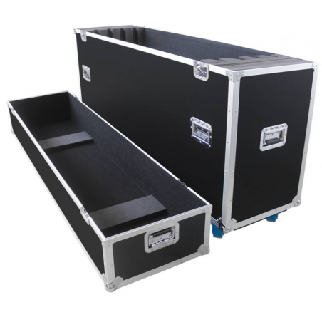 Flight cases écrans - Power Acoustics - Flight cases - FLIGHT ECRAN QUAD 50/65