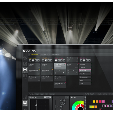 Logiciels DMX - Cameo - DVC PRO