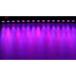 	Barres led RGB - Power Lighting - BARRE LED 18x3W RGB