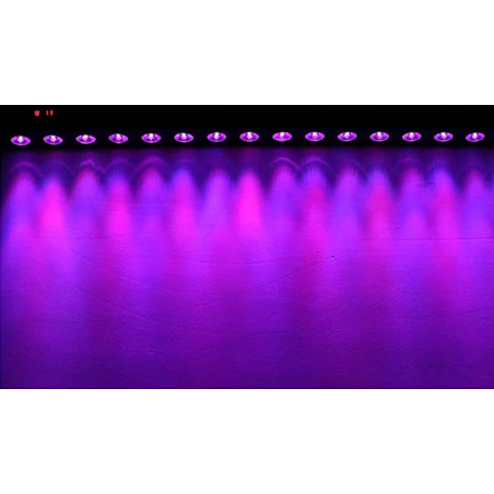 Barres led RGB - Power Lighting - BARRE LED 18x3W RGB