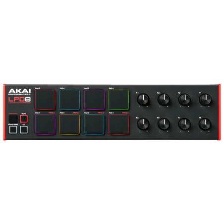 Controleurs midi USB - Akai Professional - LPD8 MK2