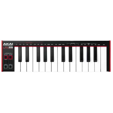 Claviers maitres compacts - Akai Professional - LPK25 MK2