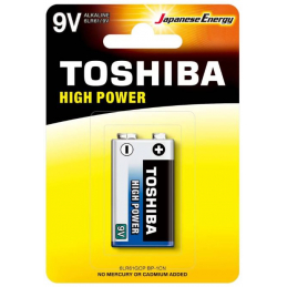 Piles - Toshiba - Pile 6LR61 - 9 Volts
