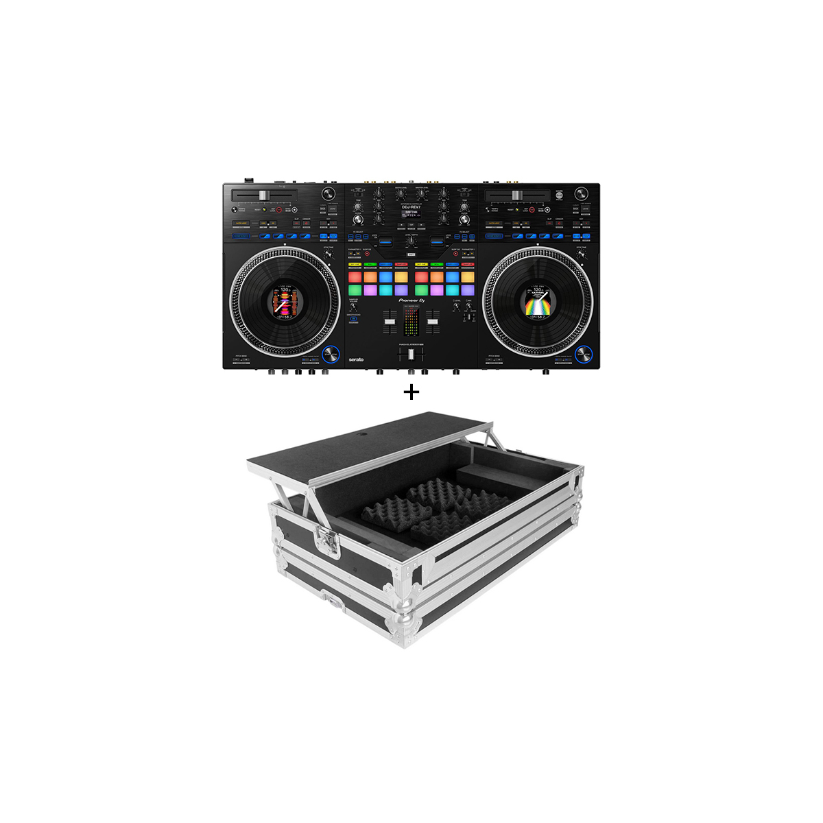 Packs DJ - Pioneer DJ AlphaTheta - DDJ-REV7 + FC DDJREV7DS