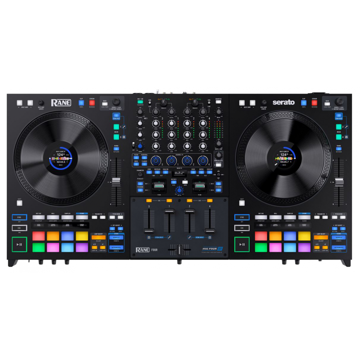 RANE SEVENTY-TWO MKII Console Mixage DJ 2 canaux avec 2 Entrées USB/MIDI