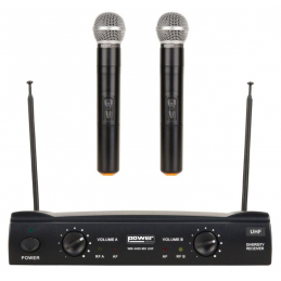Micros chant sans fil - Power Acoustics - Sonorisation - WM 4400 MH UHF GR6