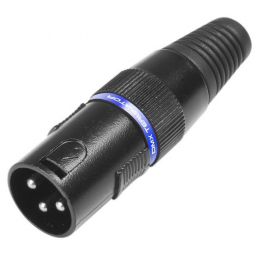 Câbles DMX éclairage XLR 3 points - Adam Hall - 3 STAR DMX T 3 Bouchon DMX...