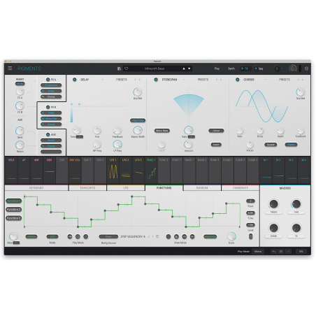 Logiciels instruments virtuels - Arturia - Pigments 4 (Version...