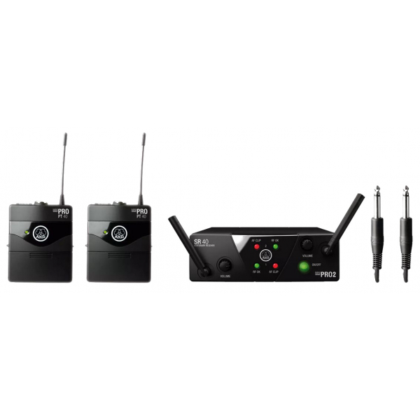 Micros instruments sans fil - AKG - WMS40 MINI DUAL INSTRUMENT Micros instruments sans fil - AKG - WMS40 MINI DUAL INSTRUMENT
