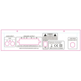 	Systèmes karaoké complets - LTC - MFA1200USB-BT-BL