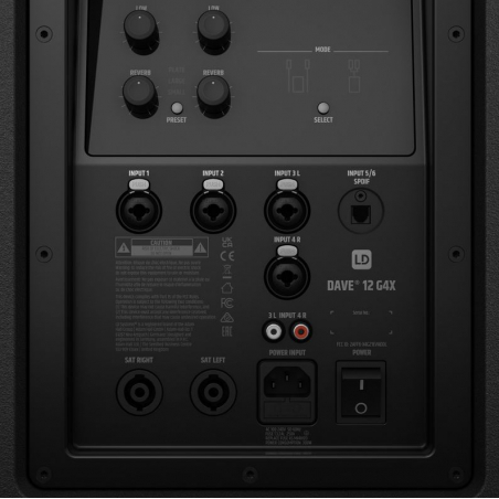 Systèmes amplifiés - LD Systems - DAVE 12 G4X
