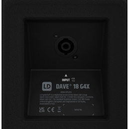 	Systèmes amplifiés - LD Systems - DAVE 18 G4X