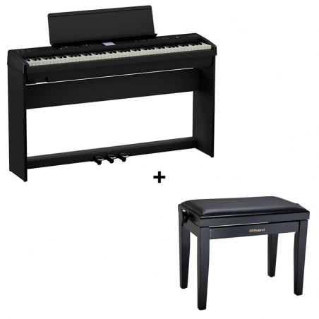 Roland FP-E50 + Stand + Pédalier + Banquette - Packs Claviers et Synthé -  Energyson