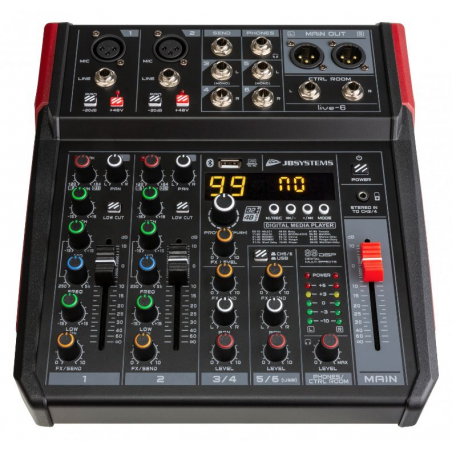 Consoles analogiques - JB Systems - LIVE-6