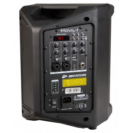 Enceintes amplifiées sur batteries - JB Systems - MOVIL-1