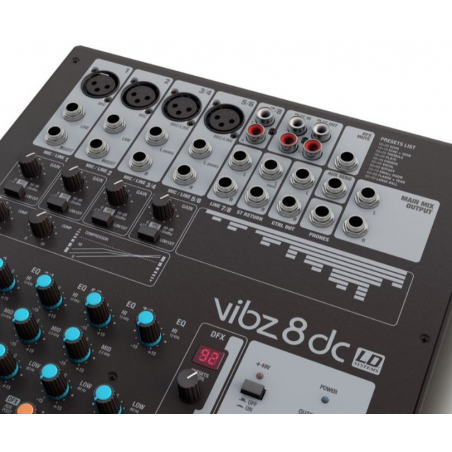 Consoles analogiques - LD Systems - VIBZ 8