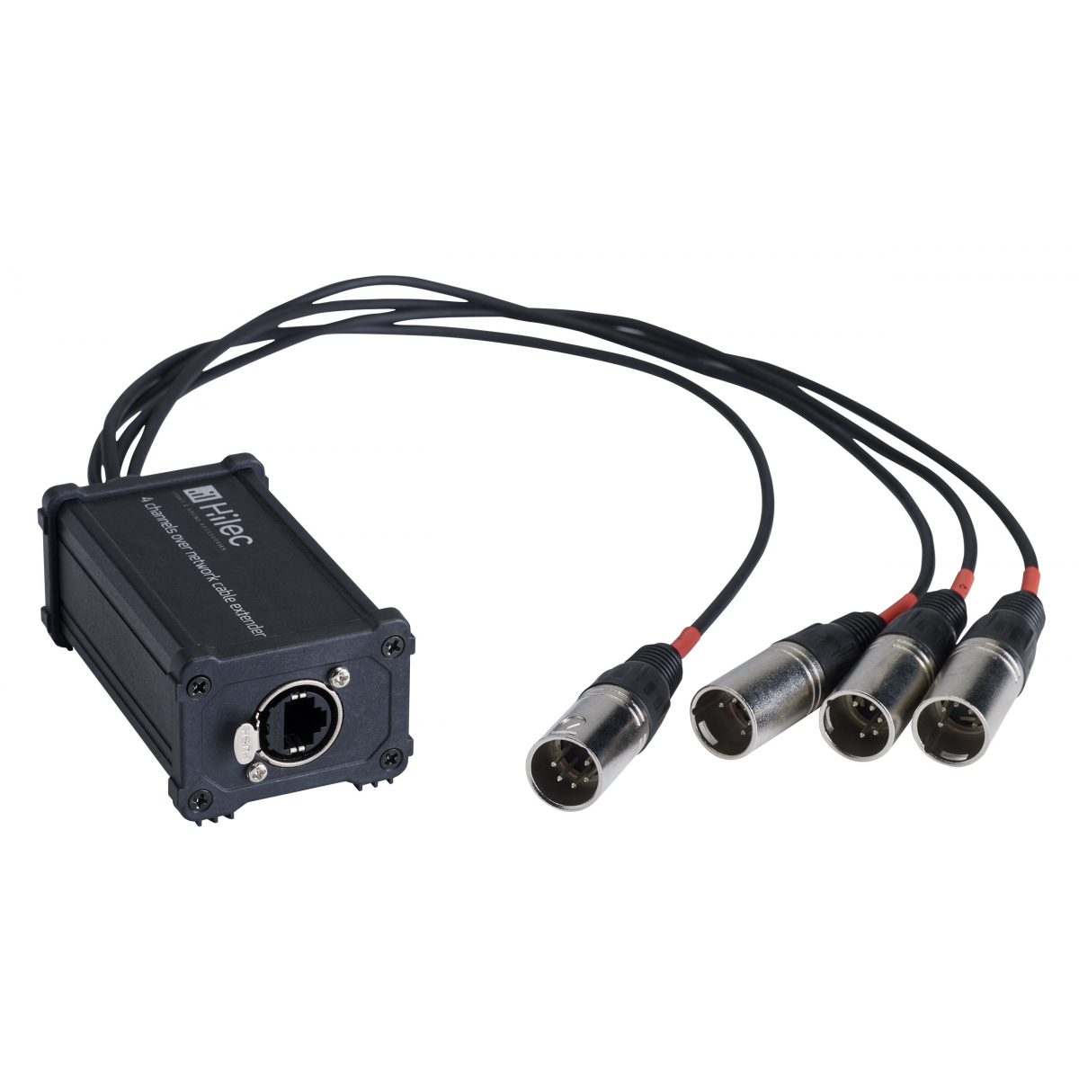 Câbles DMX éclairage XLR 5 points - Hilec - BOXRJ4XM5