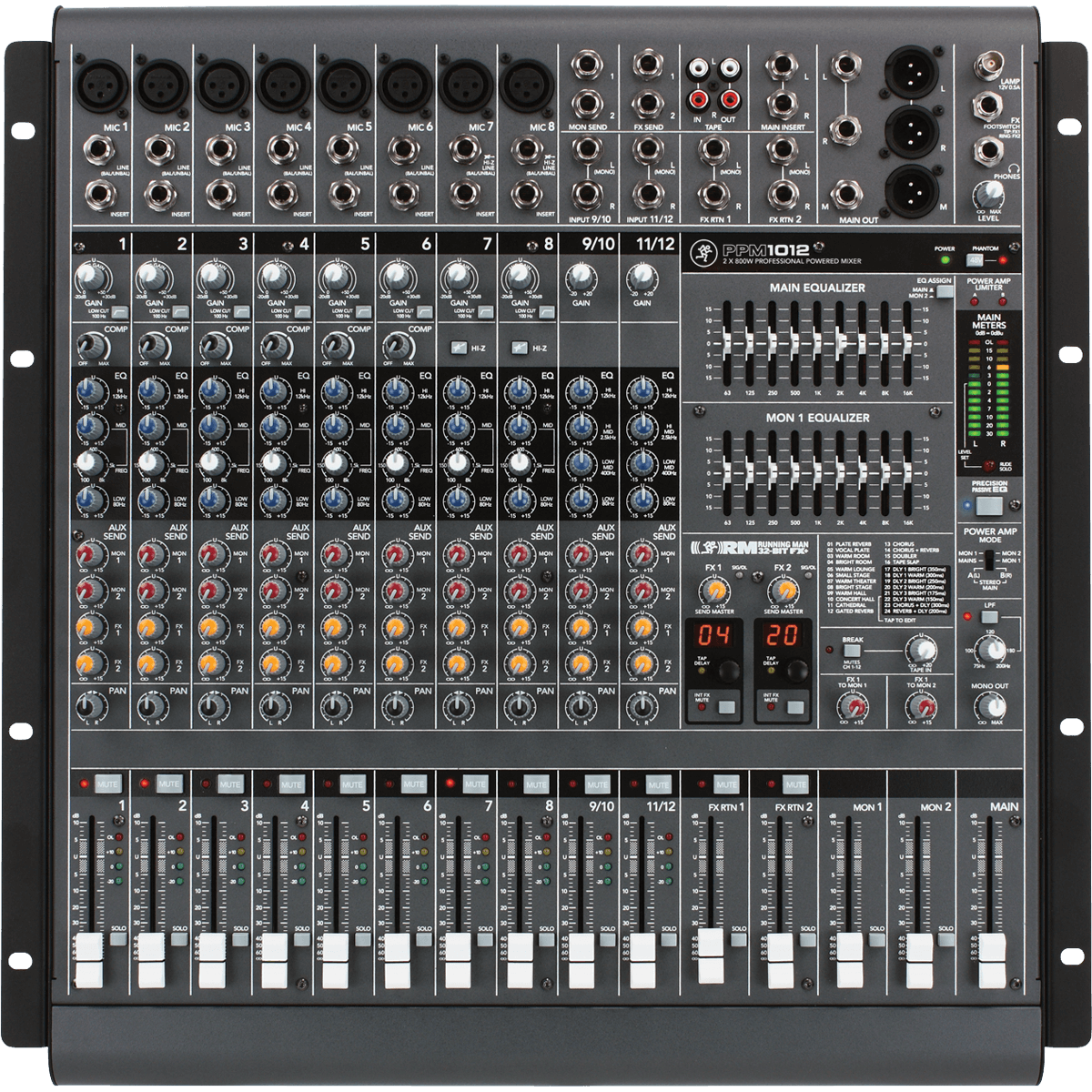 Consoles amplifiées - Mackie - PPM1012