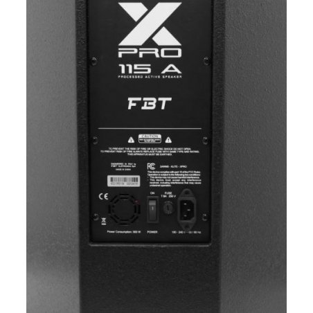 Enceintes amplifiées bluetooth - FBT - X-Pro 115A