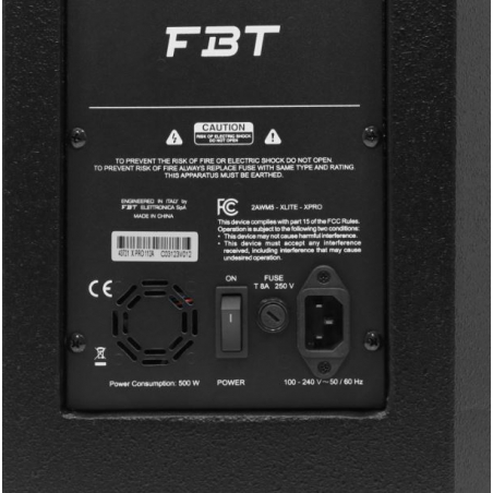 Enceintes amplifiées bluetooth - FBT - X-Pro 112A