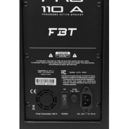 	Enceintes amplifiées bluetooth - FBT - X-Pro 110A