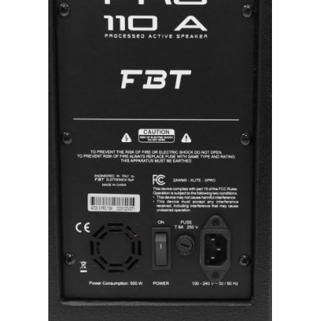 Enceintes amplifiées bluetooth - FBT - X-Pro 110A