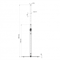 	Trépieds enceintes - Hilec - Stick-RB