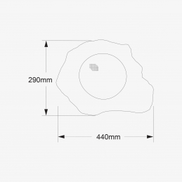 	Enceintes d'extérieur - Audiophony PA - STONE60