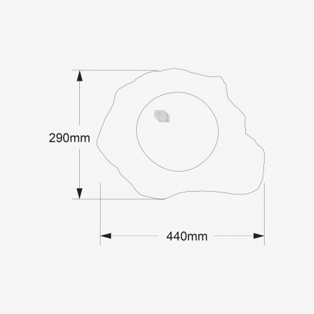 Enceintes d'extérieur - Audiophony PA - STONE60