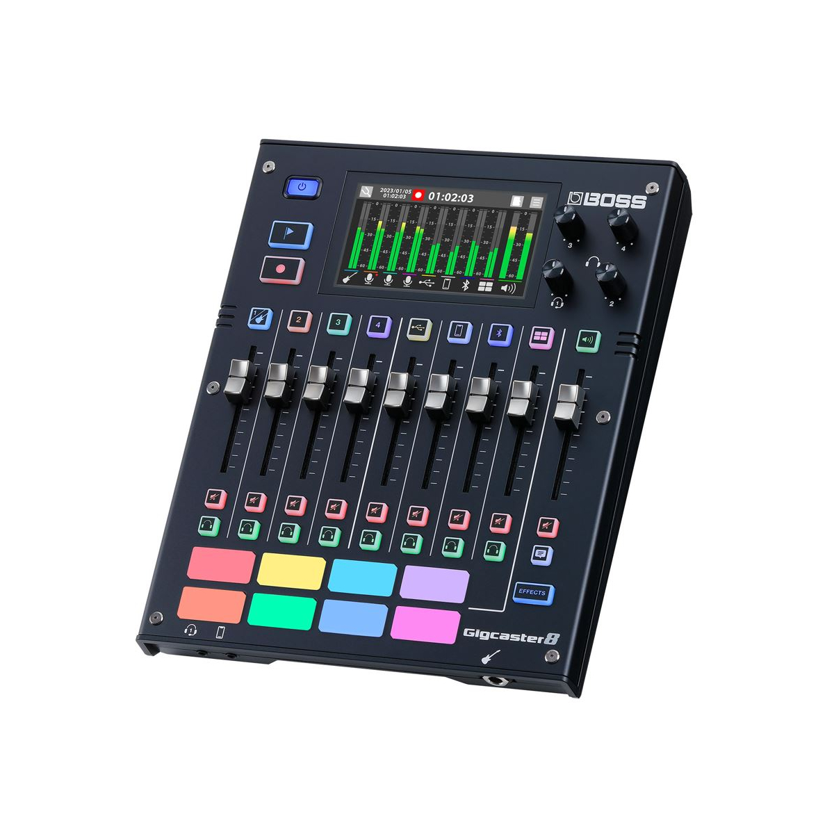 Tables de mixage numériques - Boss - Gigcaster 8