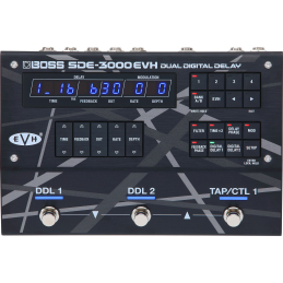 	Pédales d'effets - Boss - SDE-3000EVH