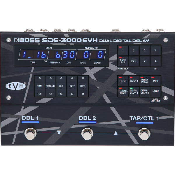 Pédales d'effets - Boss - SDE-3000EVH