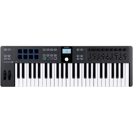 Claviers maitres 49 touches - Arturia - Keylab Essential mk3 49 Black