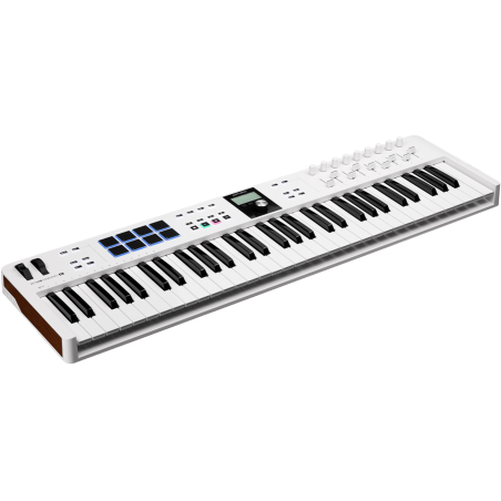 Claviers maitres 61 touches - Arturia - Keylab Essential mk3 61 White