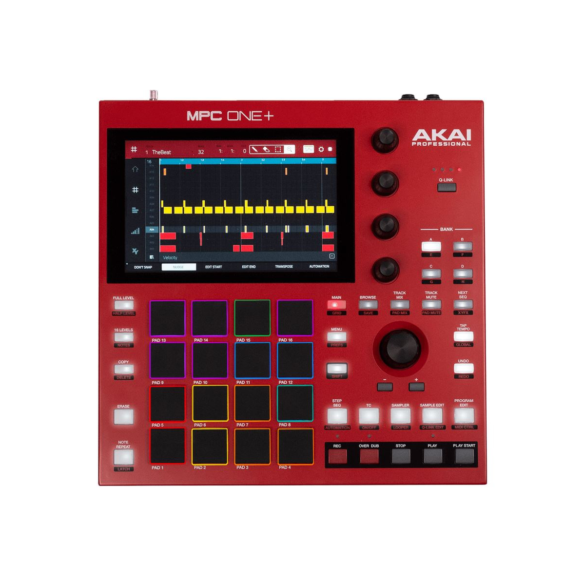 Akai Professional MPC One – Centre de production de musique autonome à pads  RGB, écran tactile, moteurs de synthétiseurs et contrôleur MIDI inclus -  Boutique en ligne 100% fiable.